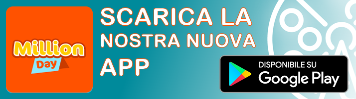 Scarica la nostra nuova APP MILLIONDAY !

Contattaci per maggiori informazioni